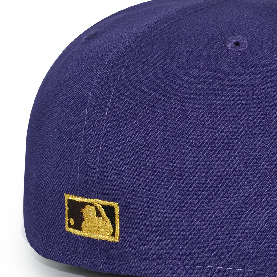 New York Yankees "MILLENNIUM PUZZLE" Exclusive New Era 59Fifty Fitted Hat - Purple/Black