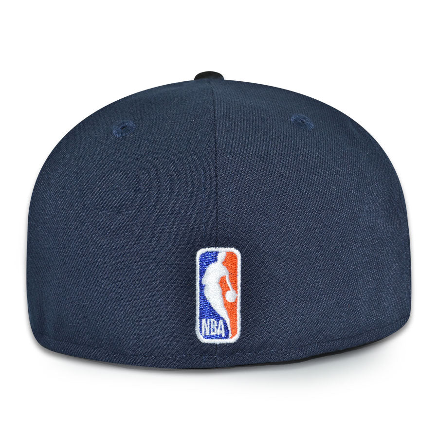 New York Knicks "THE MECCA" Exclusive New Era 59Fifty Fitted Hat - Night Shift Navy/Black