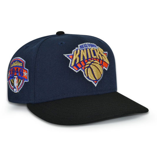 New York Knicks "THE MECCA" Exclusive New Era 59Fifty Fitted Hat - Night Shift Navy/Black