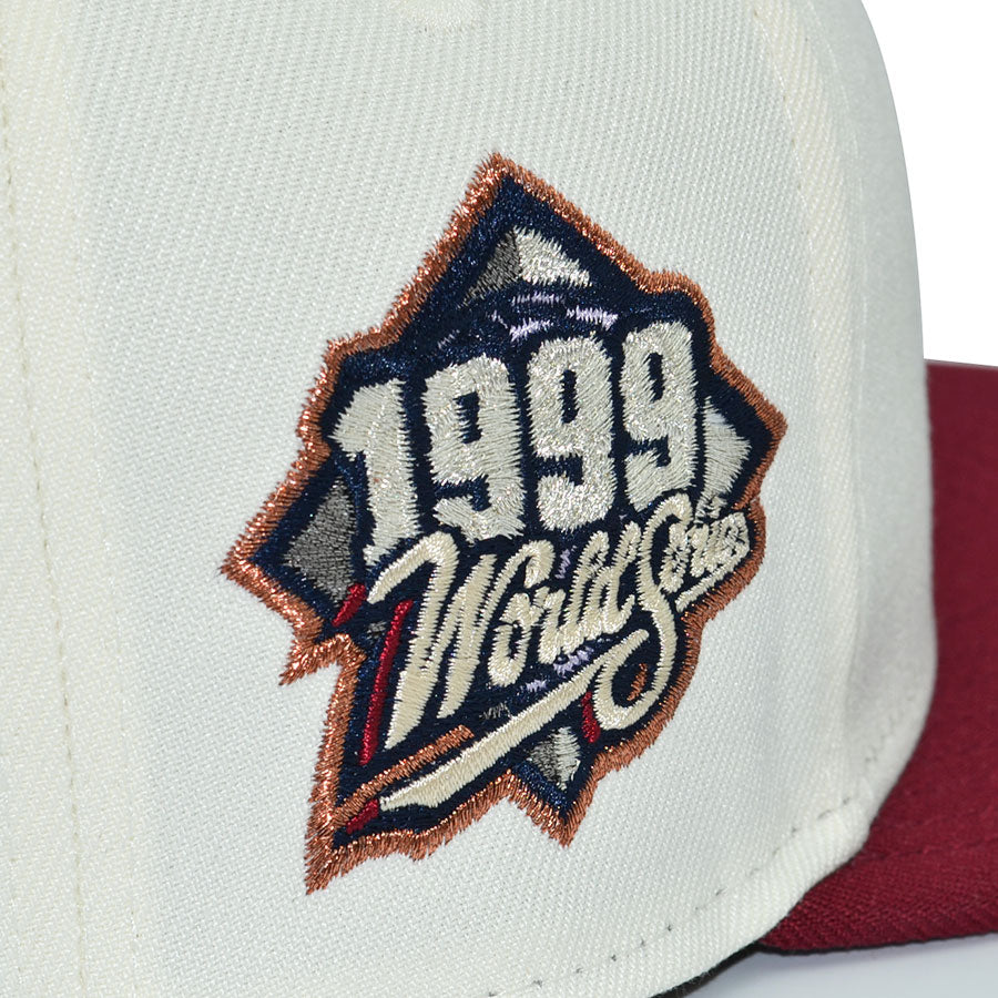 Atlanta Braves "I NEVER LIKED YOU" Exclusive New Era 59Fifty Fitted Hat - Chrome/Cardinal