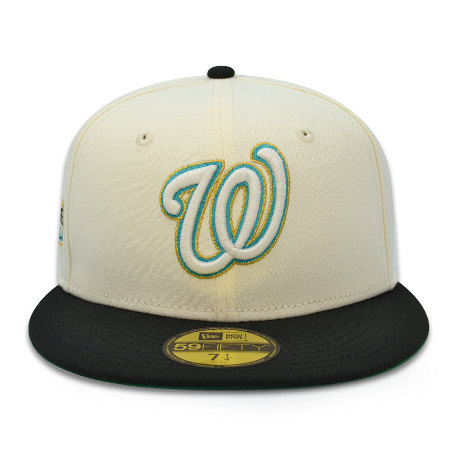 Washington Nationals 2018 ALL-STAR GAME Exclusive New Era 59Fifty Fitted Hat - Chrome/Black