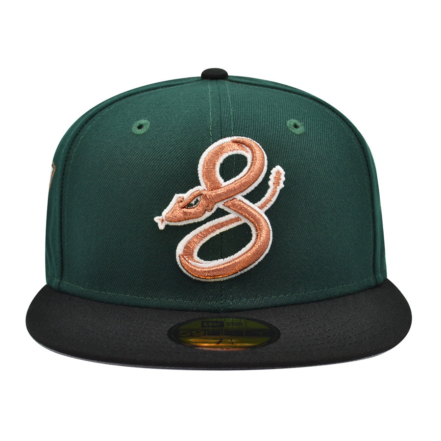 Arizona Diamondbacks SERPIENTES Exclusive New Era 59Fifty Fitted Hat - Pine/Black