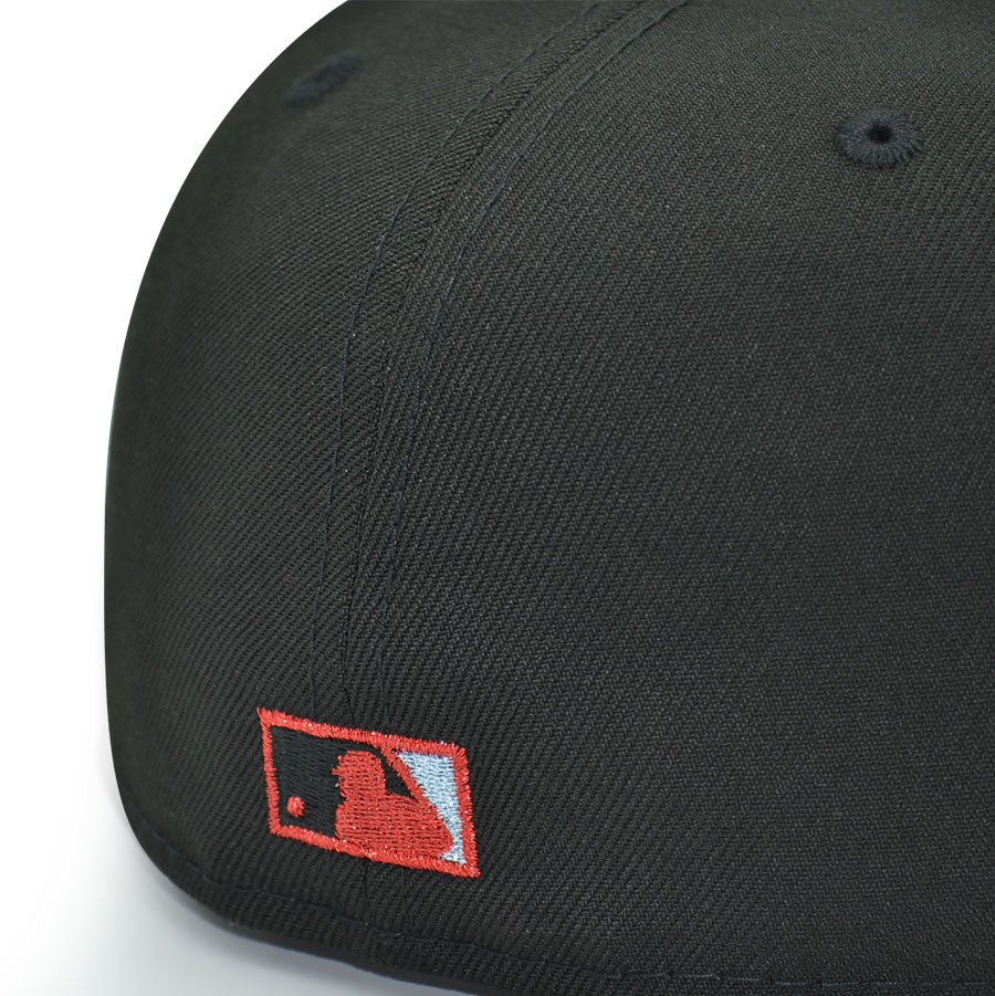 Colorado Rockies "CRIM PEAK" Exclusive New Era 59Fifty Fitted Hat - Black/Cardinal Blue
