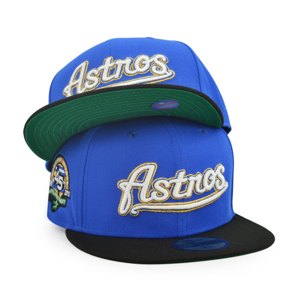 Houston Astros 45th Anniversary Exclusive New Era 59Fifty Fitted Hat - Royal/Black