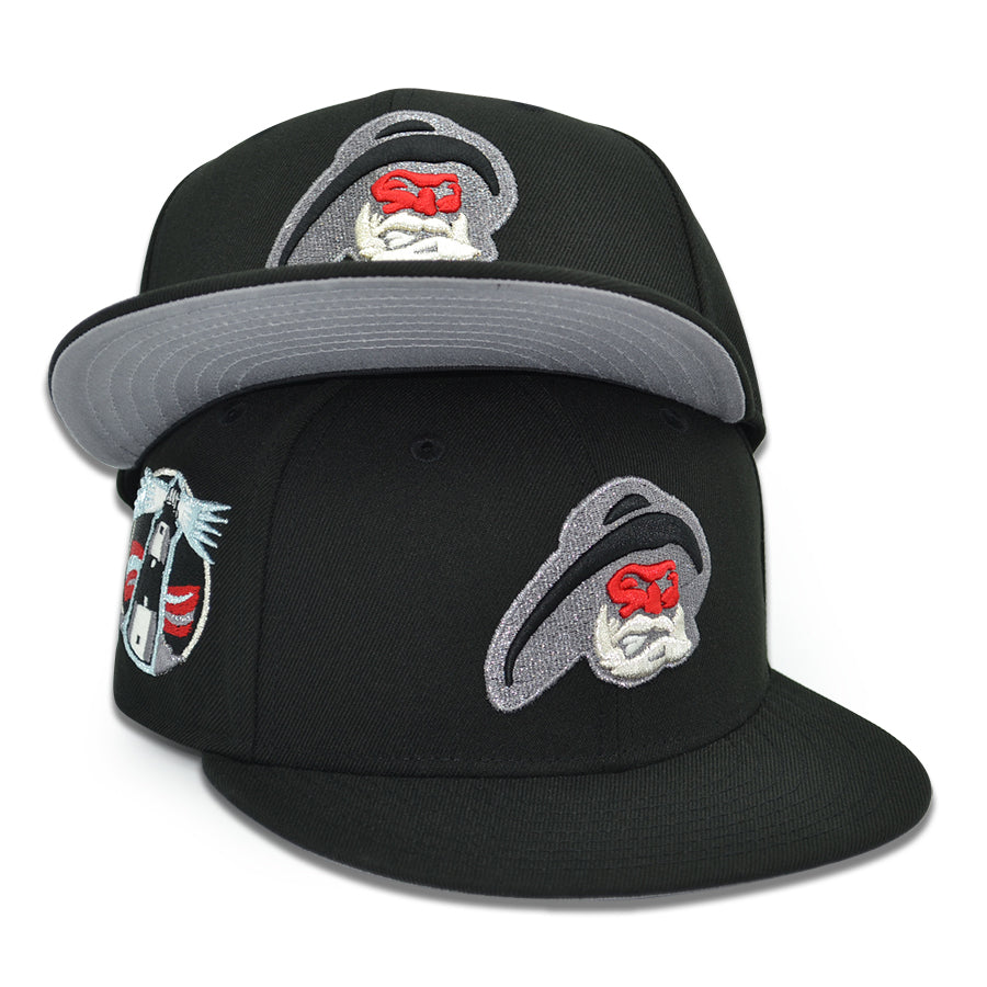 New York Islanders "BLOODY HOOK" Exclusive New Era 59Fifty Fitted Hat - Black