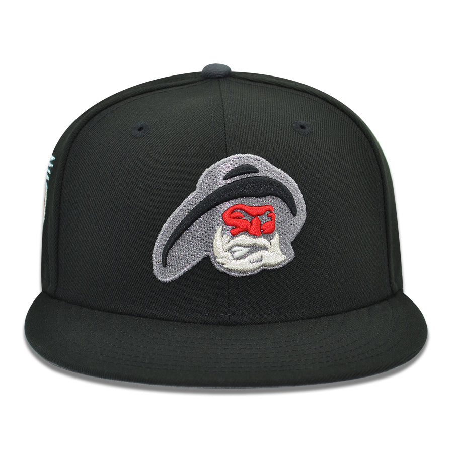 New York Islanders "BLOODY HOOK" Exclusive New Era 59Fifty Fitted Hat - Black