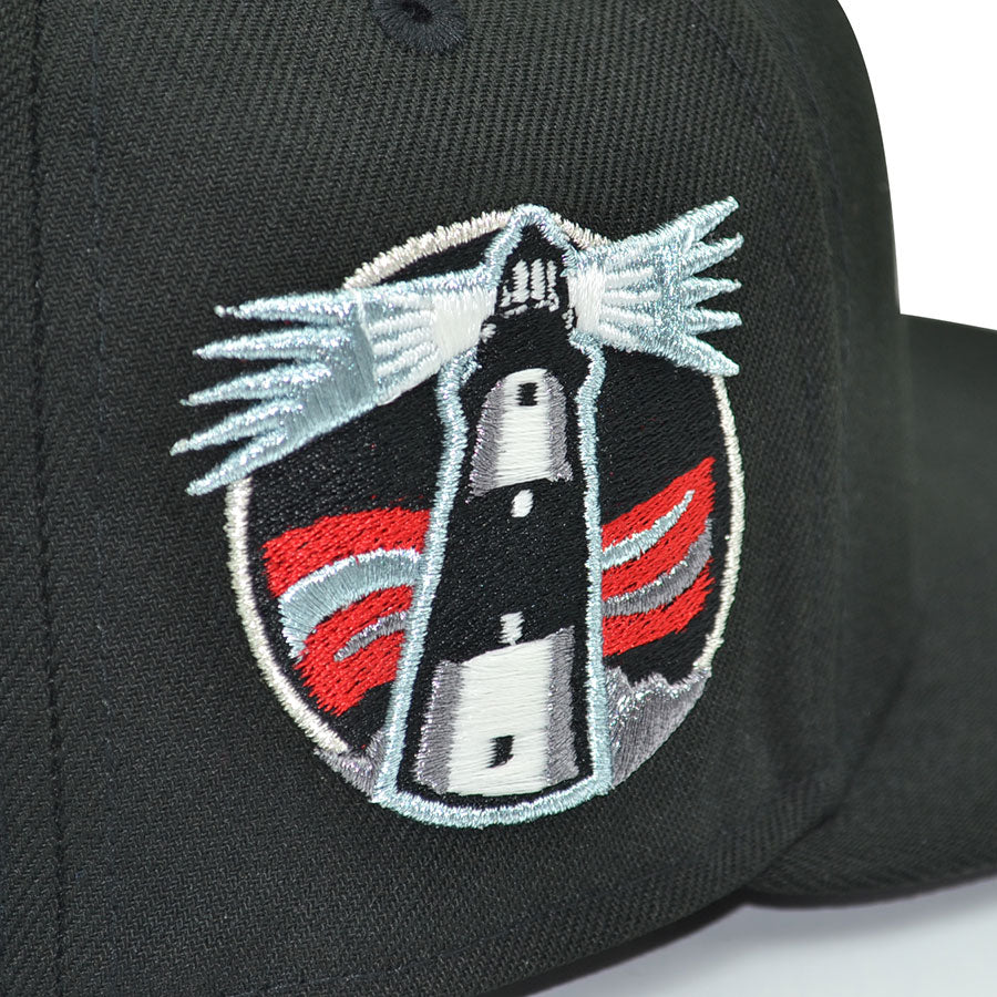 New York Islanders "BLOODY HOOK" Exclusive New Era 59Fifty Fitted Hat - Black