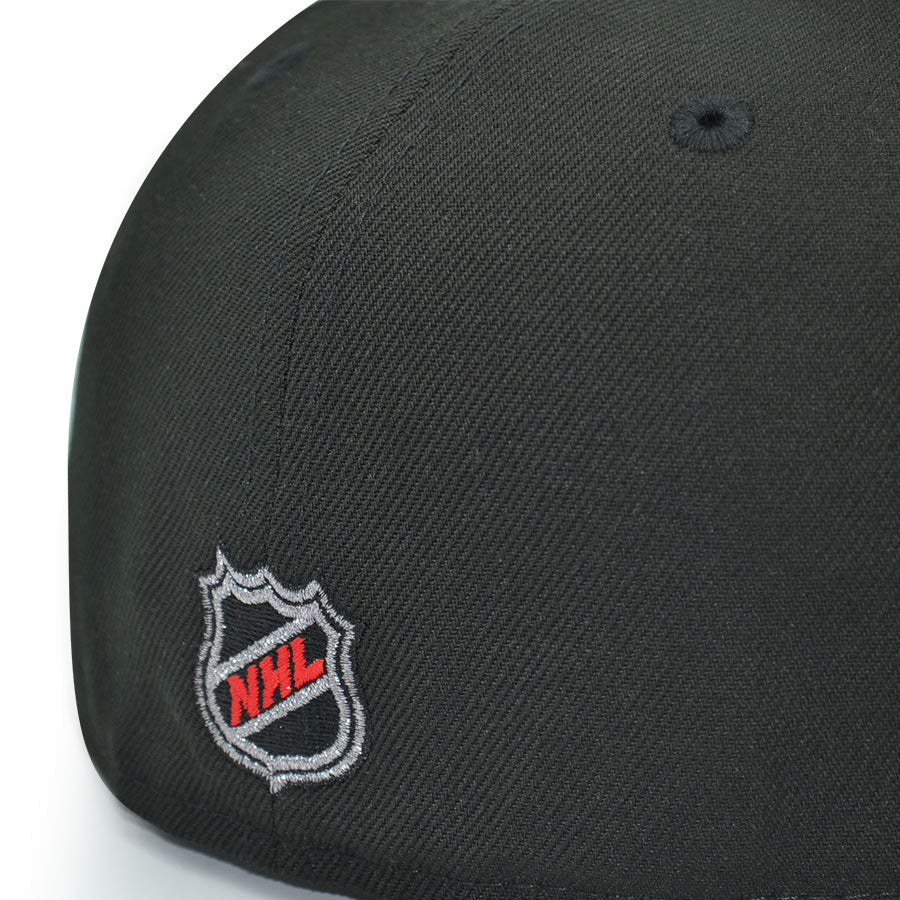 New York Islanders "BLOODY HOOK" Exclusive New Era 59Fifty Fitted Hat - Black