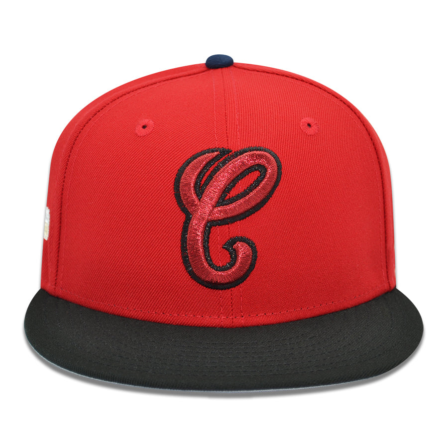 Chicago White Sox "CURRE" Exclusive New Era 59Fifty Fitted Hat - Scarlet/Black