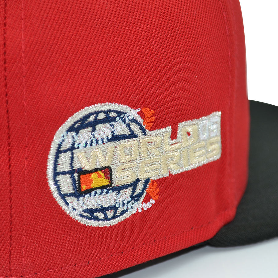Chicago White Sox "CURRE" Exclusive New Era 59Fifty Fitted Hat - Scarlet/Black