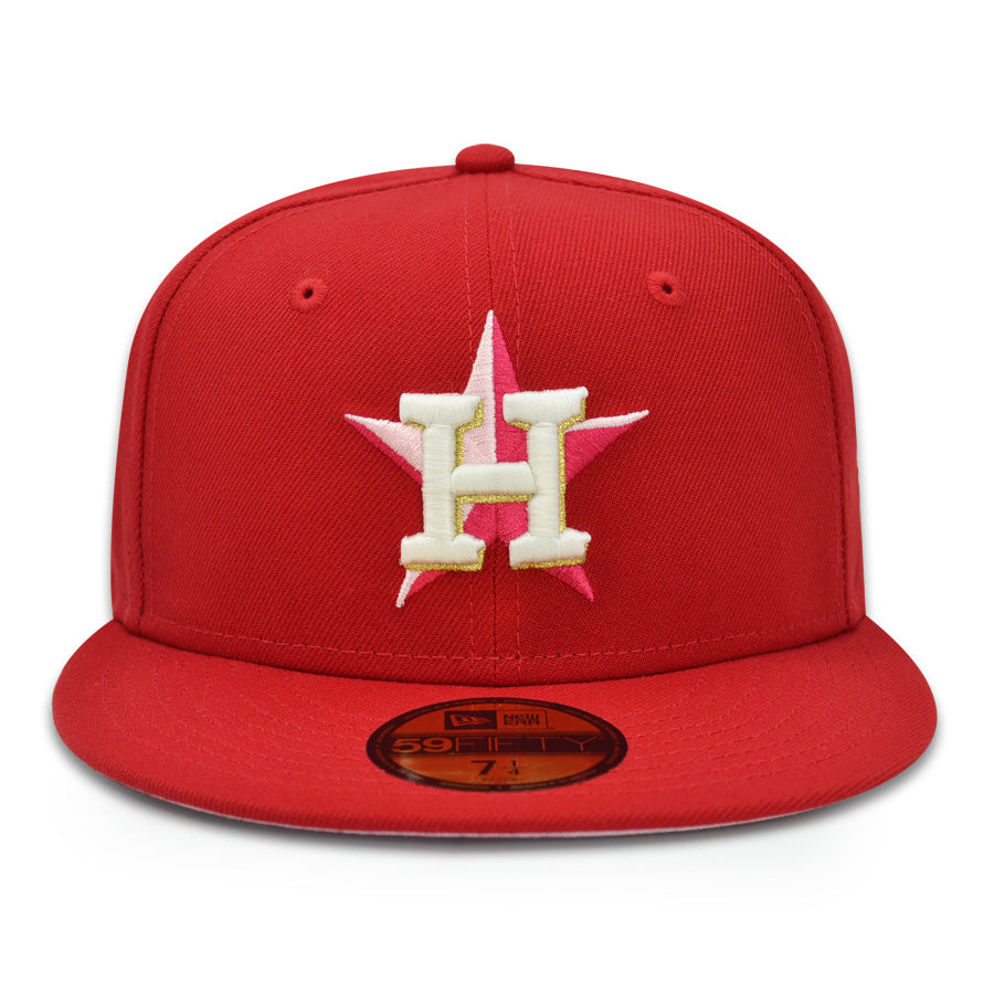 Houston Astros 2022 WORLD SERIES Exclusive New Era 59Fifty Fitted Hat - Red