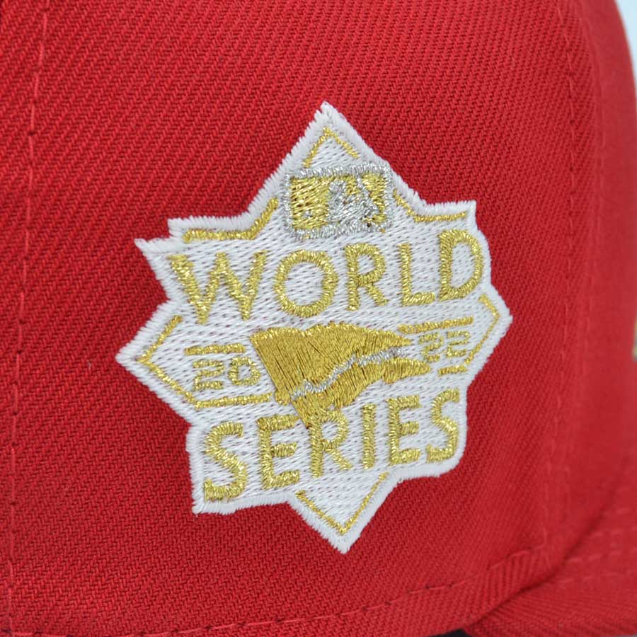 Houston Astros 2022 WORLD SERIES Exclusive New Era 59Fifty Fitted Hat - Red