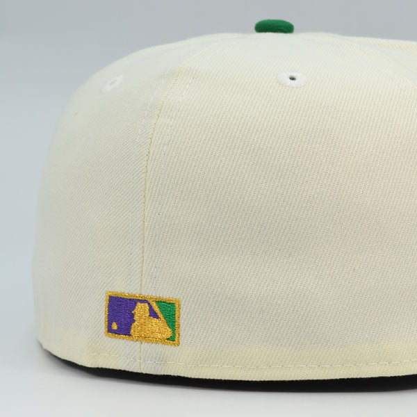 Washington Nationals 10th Anniversary Exclusive New Era 59Fifty Fitted Hat -Chrome/Green
