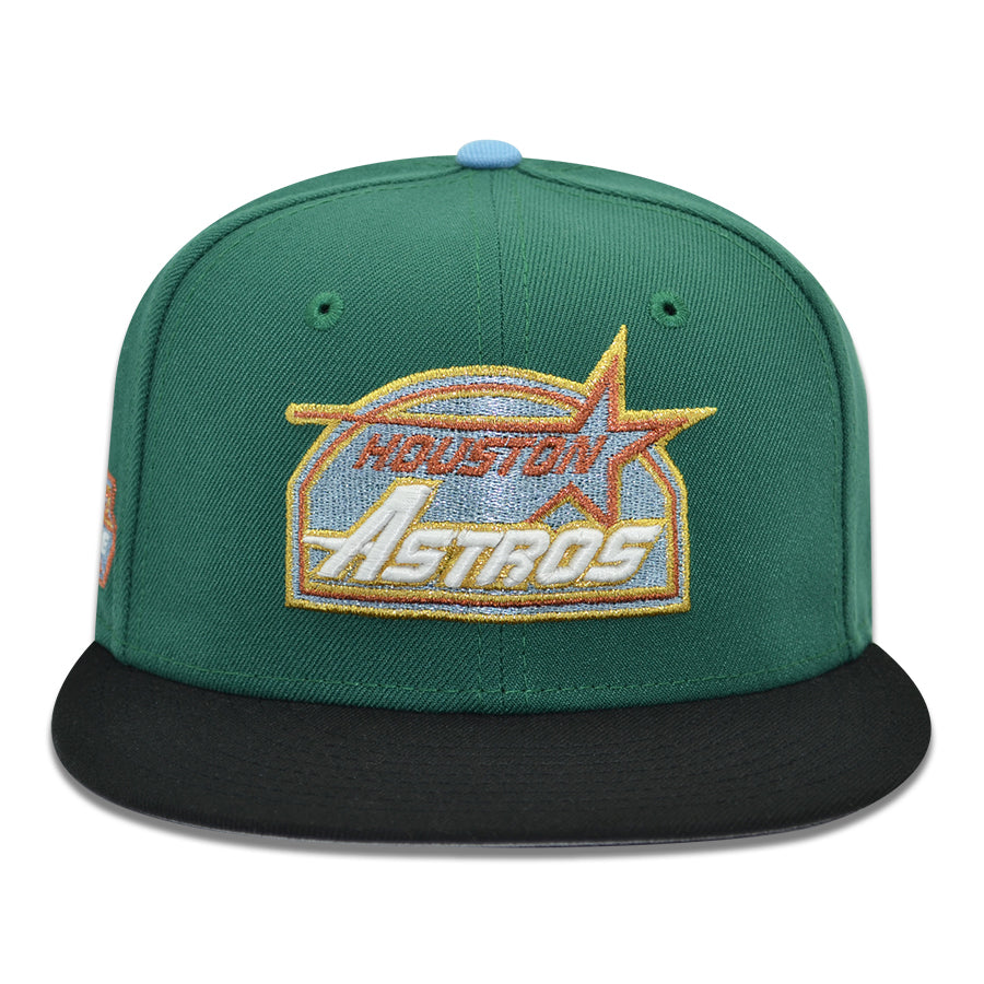 Houston Astros "GASOGREEN" Exclusive New Era 59Fifty Fitted Hat - Emerald/Black
