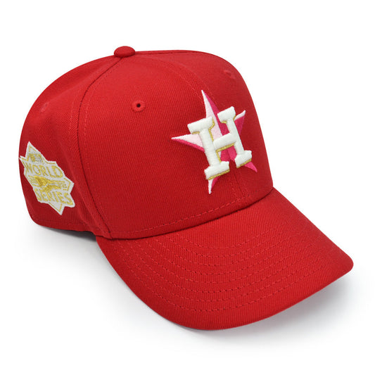 Houston Astros 2022 WORLD SERIES Exclusive New Era 59Fifty Fitted Hat - Red