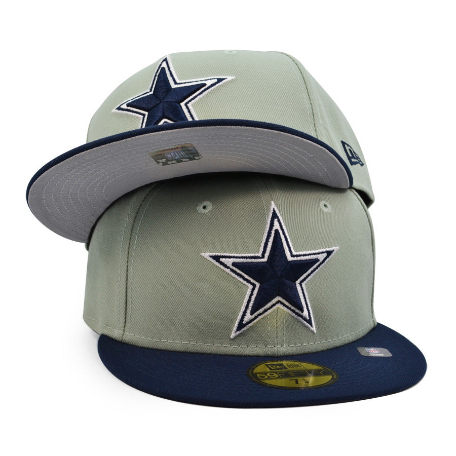 Dallas Cowboys New Era Exclusive CLASSIC 2Tone 59Fifty Fitted Hat - Gray/Navy