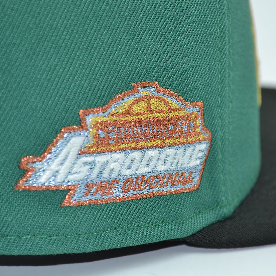 Houston Astros "GASOGREEN" Exclusive New Era 59Fifty Fitted Hat - Emerald/Black