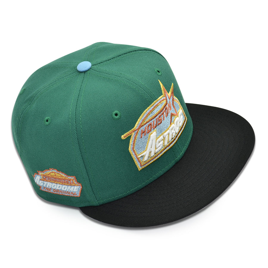 Houston Astros "GASOGREEN" Exclusive New Era 59Fifty Fitted Hat - Emerald/Black