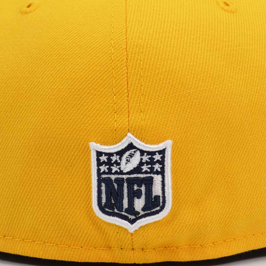 Dallas Cowboys New Era Exclusive 2Tone 59Fifty Fitted Hat - Gold/Navy