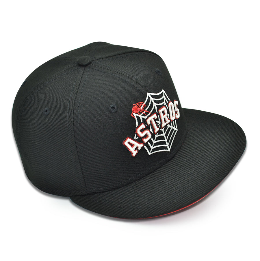 Houston Astros "THE SPIDEY" Exclusive New Era 59Fifty Fitted Hat - Black/Red UV