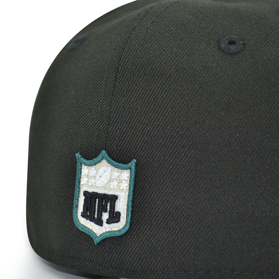Philadelphia Eagles "LEAP OF FAITH" Exclusive New Era 59Fifty Fitted Hat - Black/Graphite