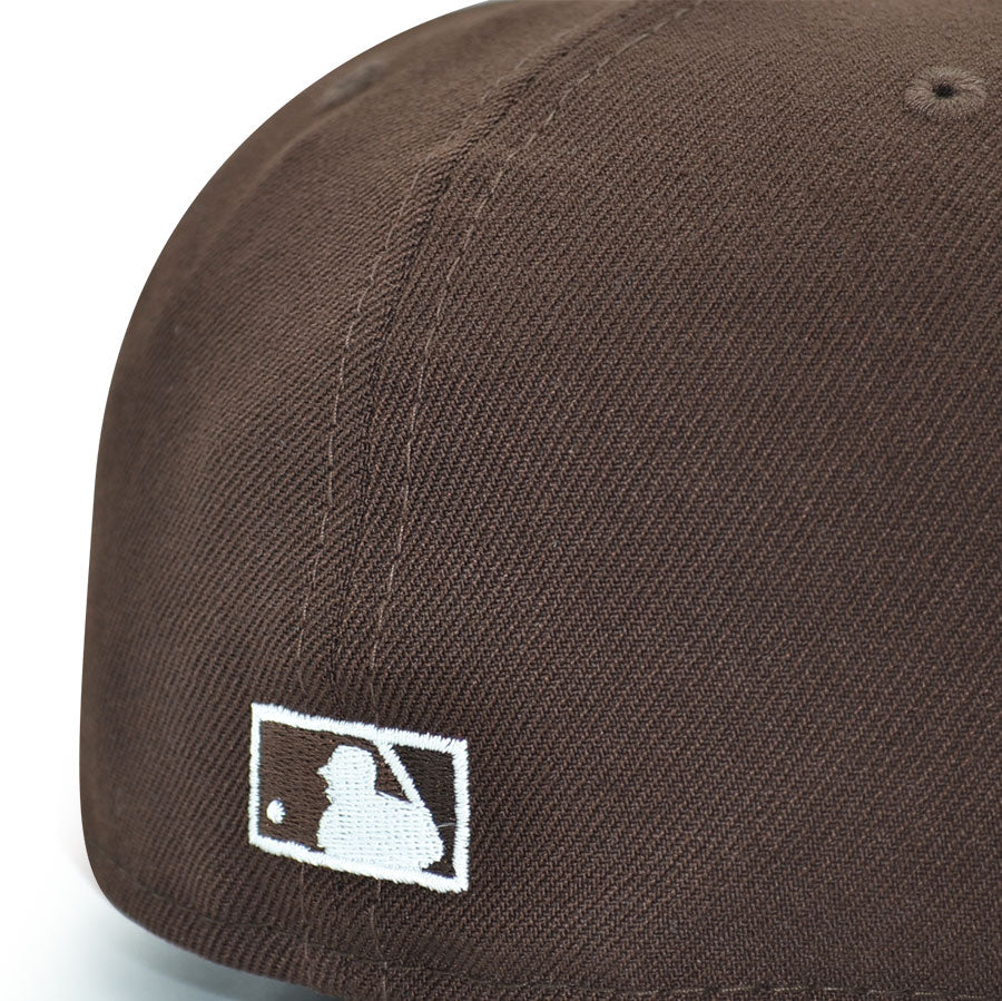 Texas Rangers "TEXAS CHAINSAW" Exclusive New Era 59Fifty Fitted Hat - Walnut/Burntwood/Black