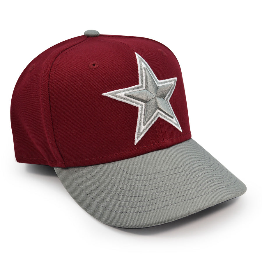 Dallas Cowboys New Era Exclusive 2Tone 59Fifty Fitted Hat - Redskin/Gray