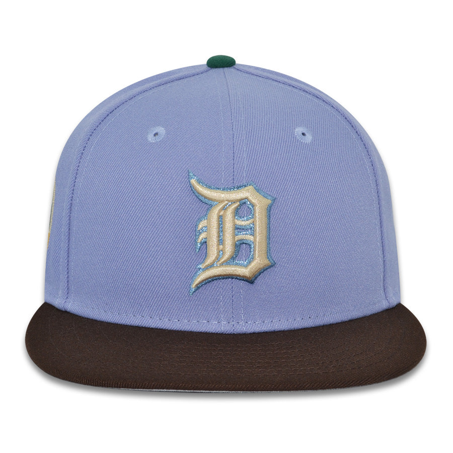 Detroit Tigers "DOWN TO EARTH" Exclusive New Era 59Fifty Fitted Hat - Lavender/Burntwood