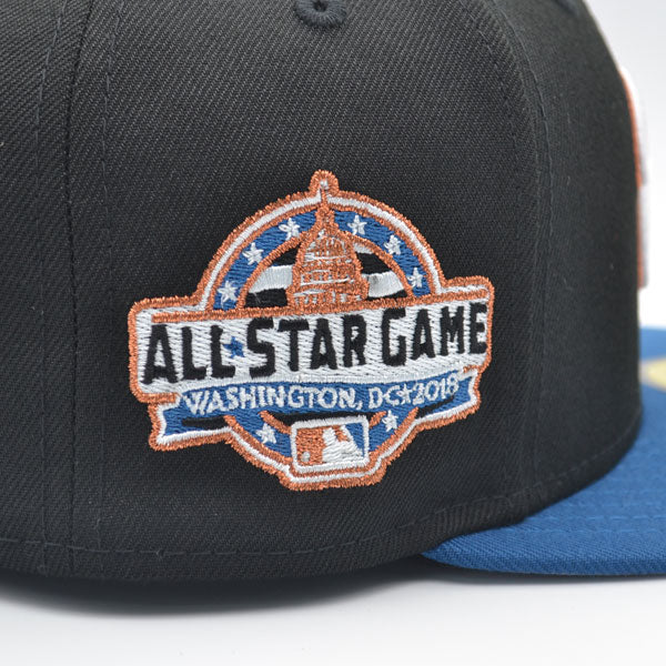 Washington Nationals 2018 ALL-STAR GAME Exclusive New Era 59Fifty Fitted Hat – Black/Seashore Blue