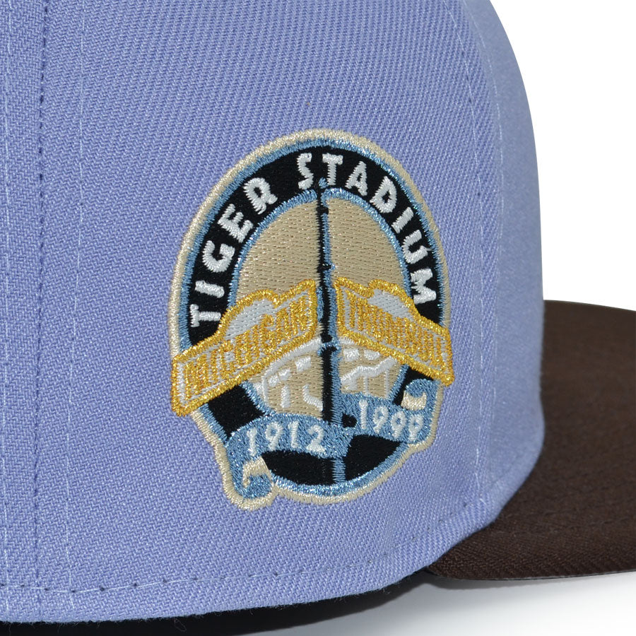 Detroit Tigers "DOWN TO EARTH" Exclusive New Era 59Fifty Fitted Hat - Lavender/Burntwood