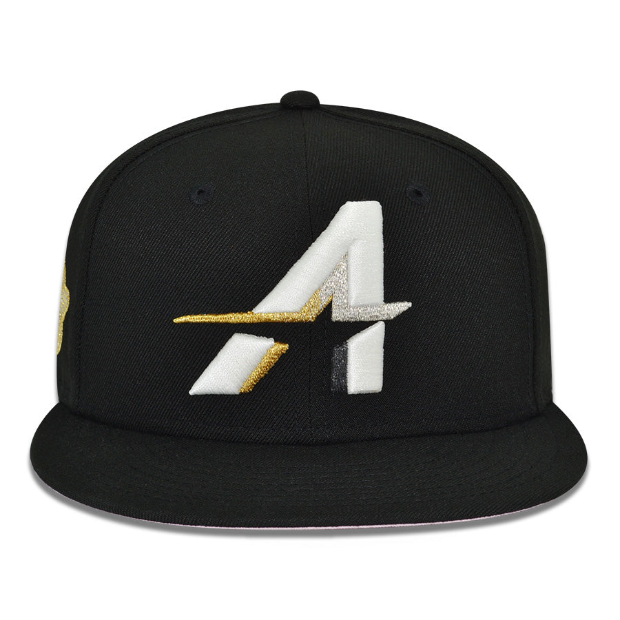 Houston Astros "CITY CONNECT PINKY" Exclusive New Era 59Fifty Fitted Hat - Black/Pinky UV