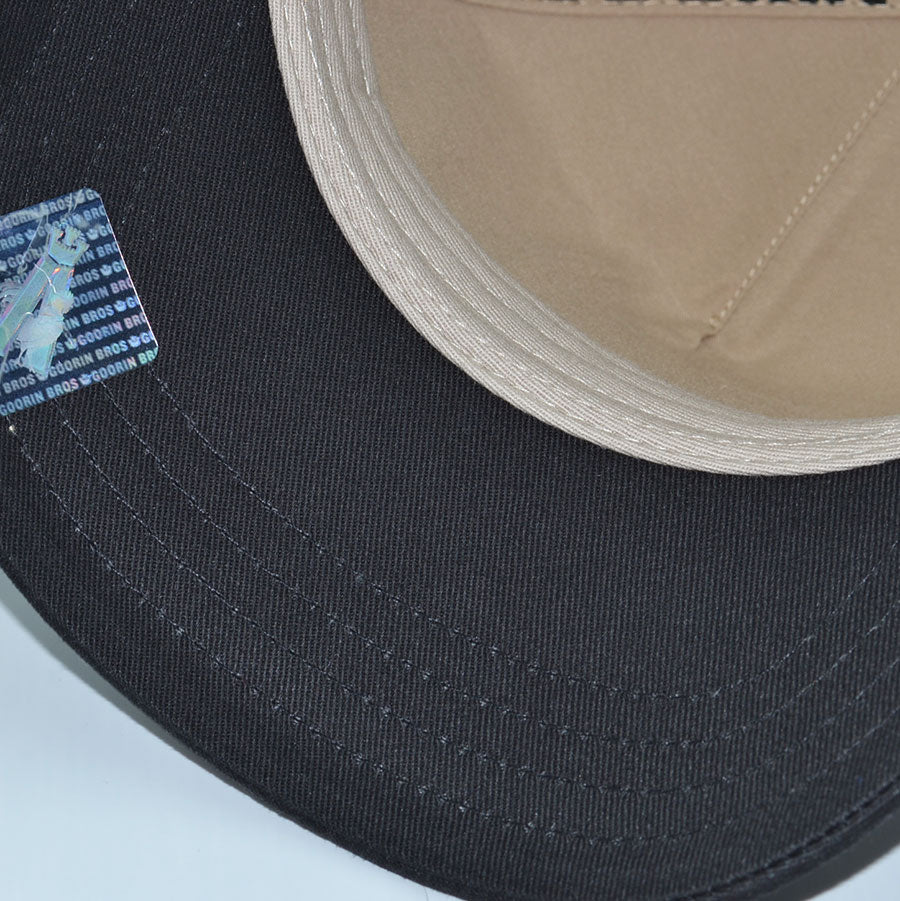 BAD BOY DAWG Goorin Bros Mesh Trucker Snapback Hat - Black