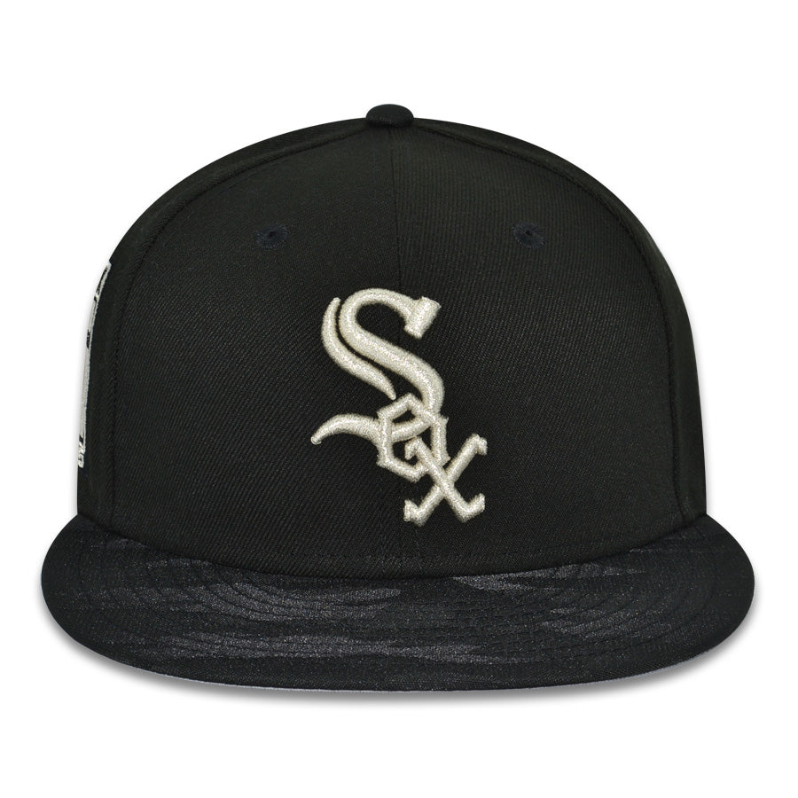 Chicago White Sox "NIGHT SOX" Exclusive New Era 59Fifty Fitted Hat - Black/Tonal Camo