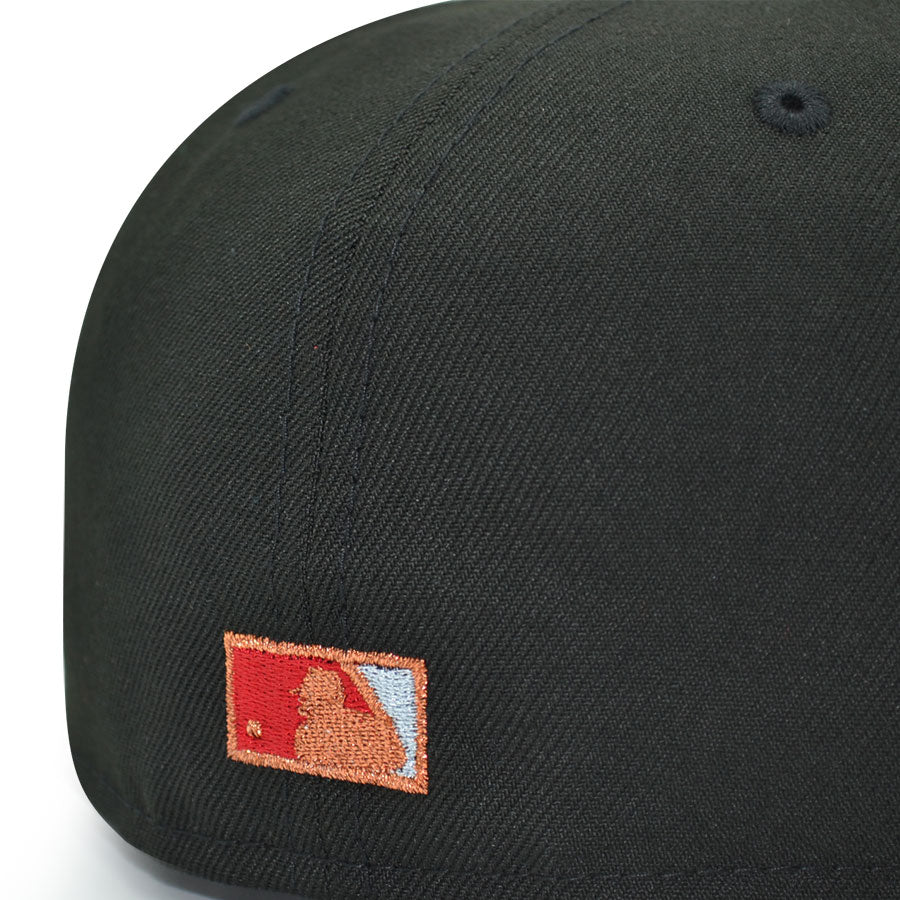 Oakland Athletics "AQUA LAD" Exclusive New Era 59Fifty Fitted Hat - Black/Red/Sky