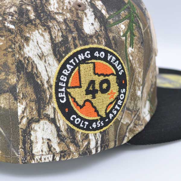 Houston Colt 45s EXCLUSIVE New Era 59Fifty Fitted Hat - Real Tree Edge/Black