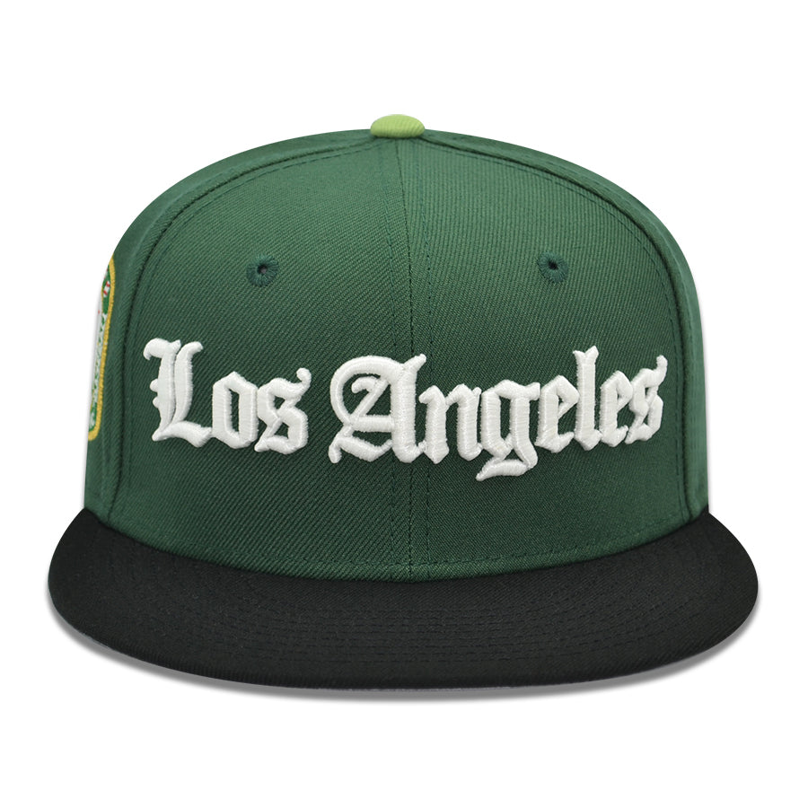 Los Angeles Dodgers "GROVE ST 4L" Exclusive New Era 59Fifty Fitted Hat - Cilantro/Black