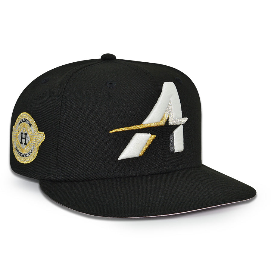 Houston Astros "CITY CONNECT PINKY" Exclusive New Era 59Fifty Fitted Hat - Black/Pinky UV