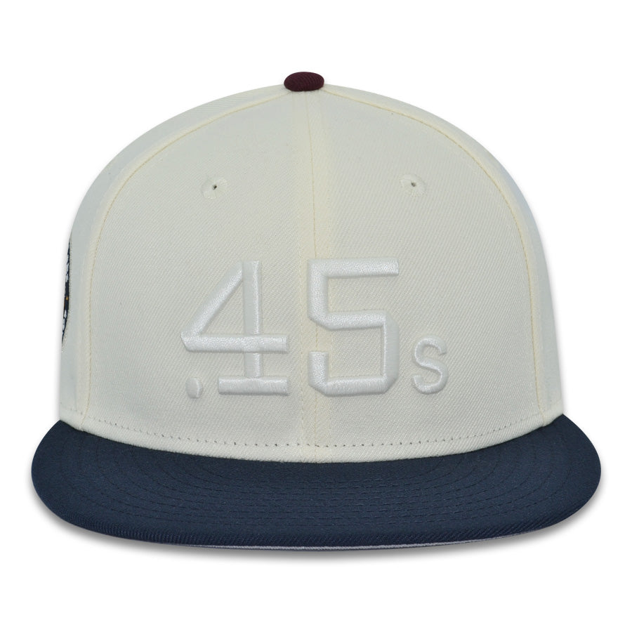 Houston Colt 45's "SP GHOST" Exclusive New Era 59Fifty Fitted Hat - Chrome/Nightshift