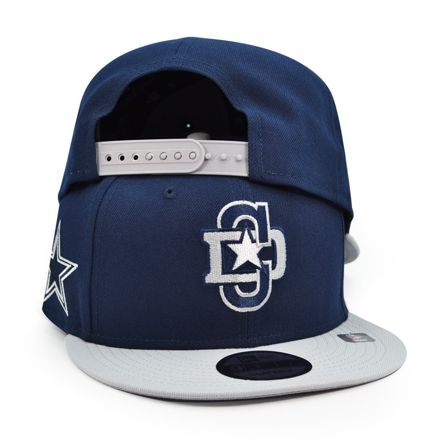 Dallas Cowboys New Era CITY ORIGINALS 9Fifty Snapback Hat - Navy/Gray