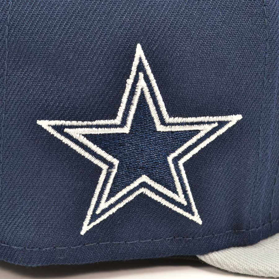 Dallas Cowboys New Era CITY ORIGINALS 9Fifty Snapback Hat - Navy/Gray