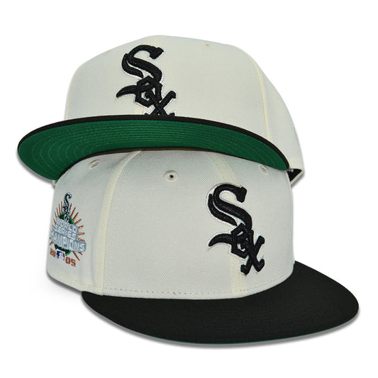 Chicago White Sox "ROTATION SOX" Exclusive New Era 59Fifty Fitted Hat - Chrome/Black