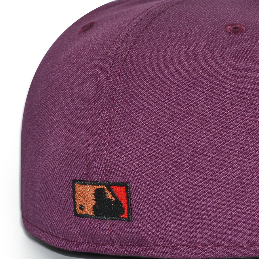 Detroit Tigers "DR.FACILIER" Exclusive New Era 59Fifty Fitted Hat - Plum/Black