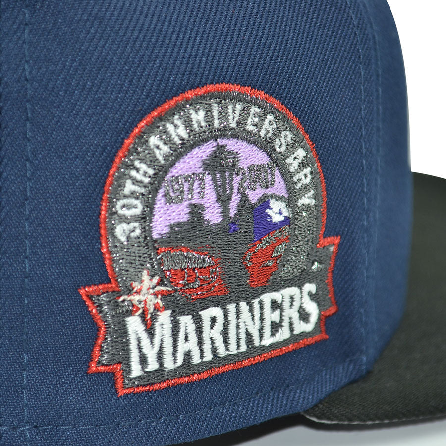 Seattle Mariners "SASUKE" Exclusive New Era 59Fifty Fitted Hat - Oceanside/Black