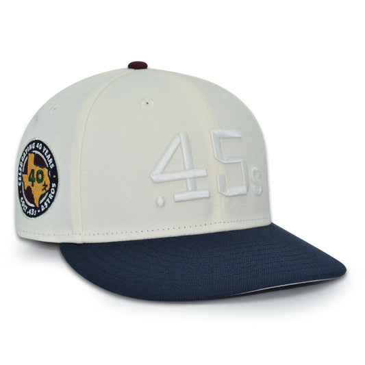 Houston Colt 45's "SP GHOST" Exclusive New Era 59Fifty Fitted Hat - Chrome/Nightshift