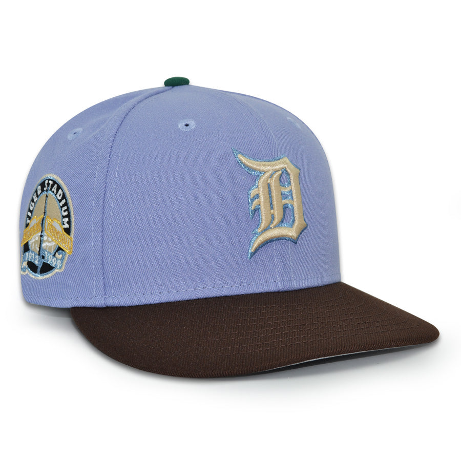 Detroit Tigers "DOWN TO EARTH" Exclusive New Era 59Fifty Fitted Hat - Lavender/Burntwood
