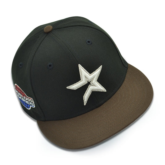 Houston Astros "COLA 2.0" Exclusive New Era 59Fifty Fitted Hat - Black/Walnut