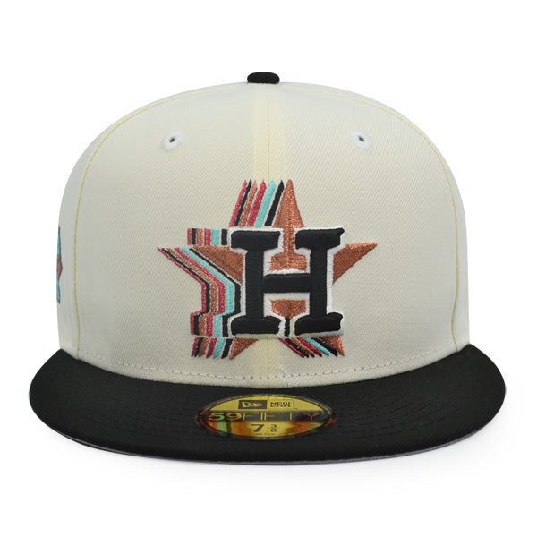 Houston Astros PRISM 2022 WORLD SERIES CHAMPIONS Exclusive New Era 59Fifty Fitted Hat -Chrome/Black