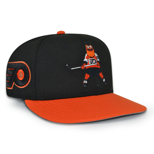 Philadelphia Flyers "GRITTY" Exclusive New Era 59Fifty Fitted Hat - Black/Orange