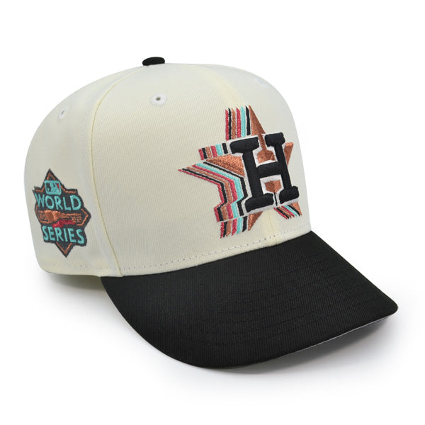 Houston Astros PRISM 2022 WORLD SERIES CHAMPIONS Exclusive New Era 59Fifty Fitted Hat -Chrome/Black