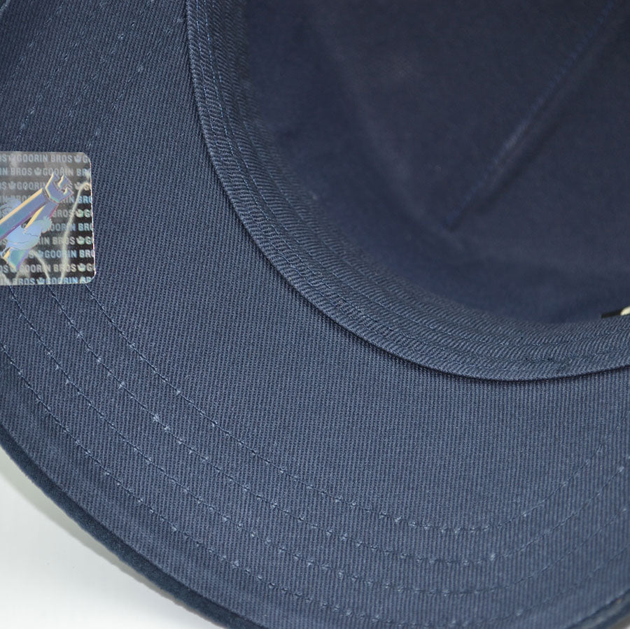 SILVER LEGEND Goorin Bros Mesh Trucker Snapback Hat - Navy Edge